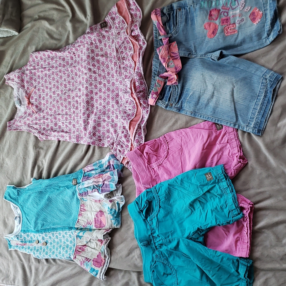 Naartjie Girls Lot Dress, Top & Shorts XXL Size 8